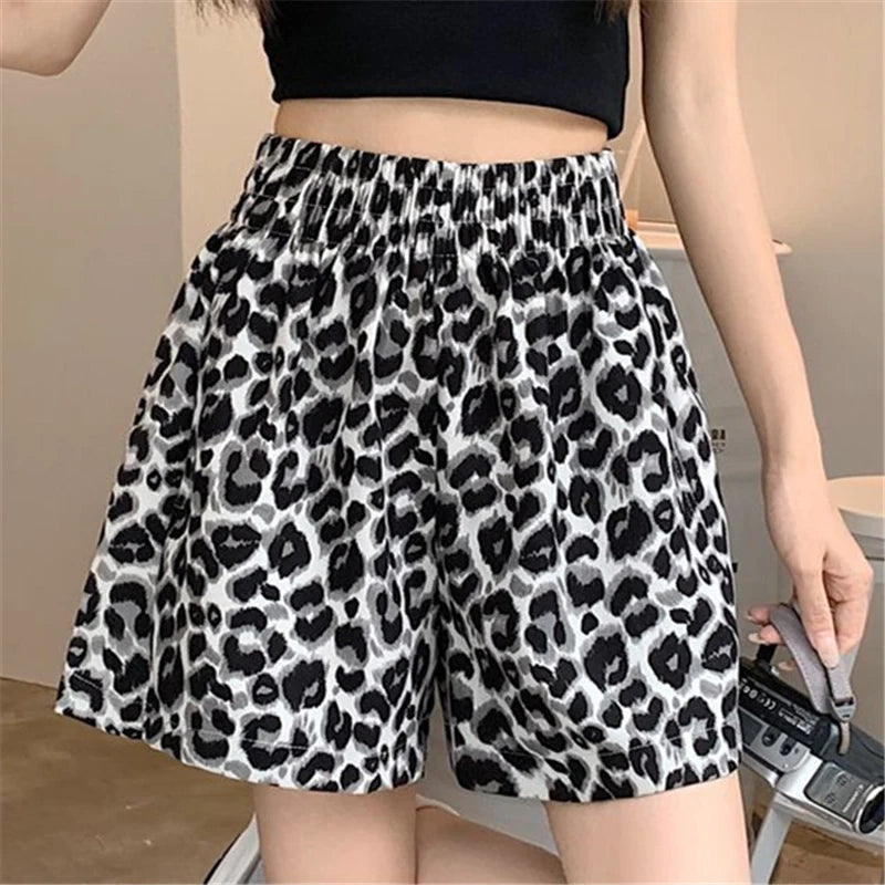 Sports Striped Shorts Short Loose Women Sexy Cycling Running Fitness Casual High Waist Knee-Length Gym Shorts Female 2024 V150