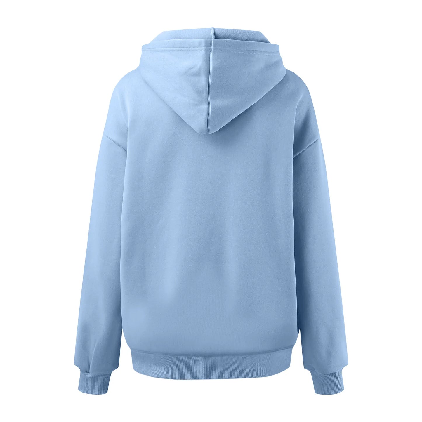 Oversize Solid Color Women Sweatshirts 2024 Loose Casual Sportwear Hooded Pullovers With Pocket y2k Hoodies Streetwear Clothes