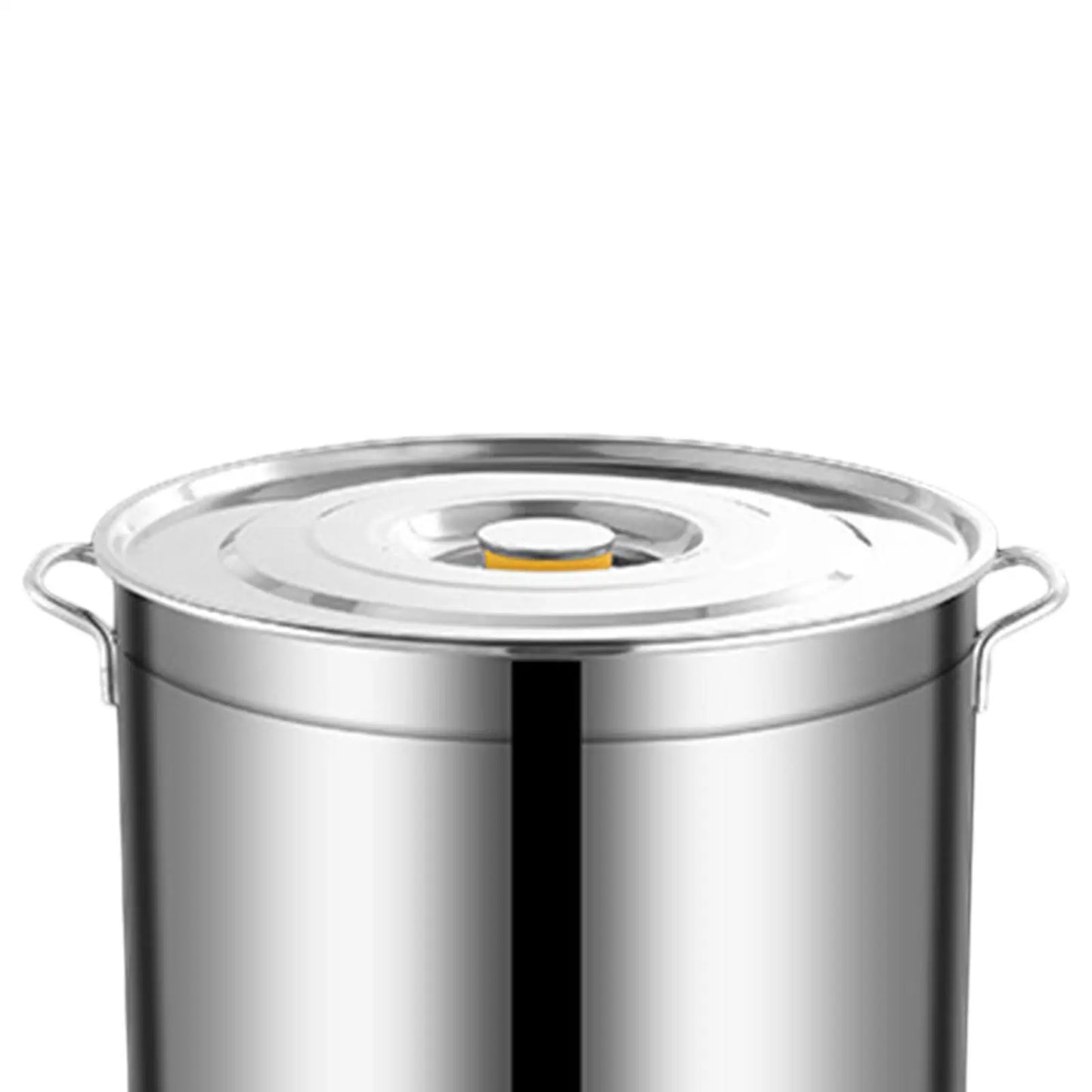 Stainless steel stock pot, large stock pot, easy to clean for cooking simmering