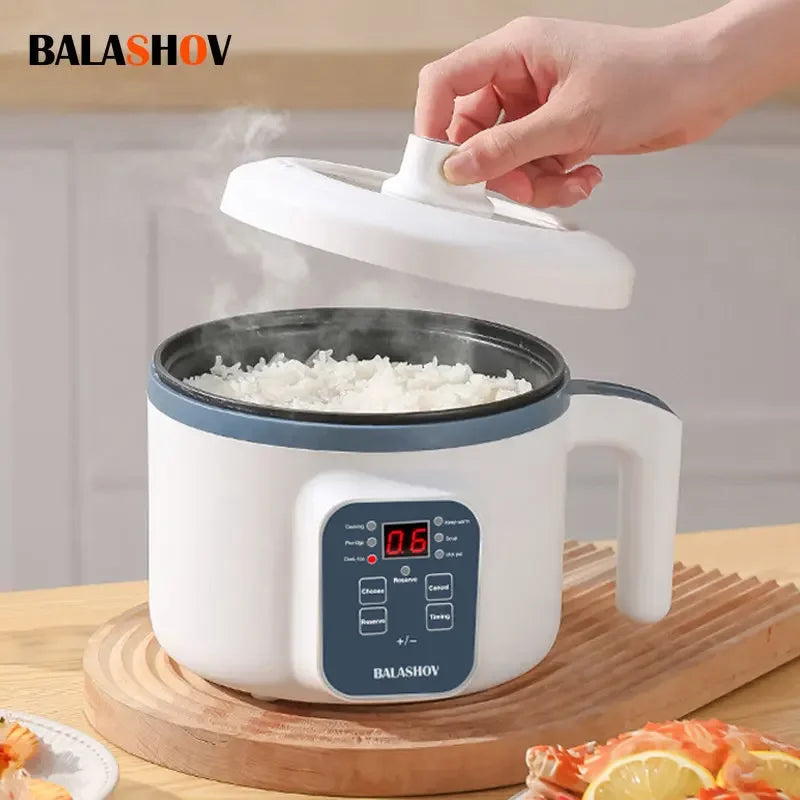 Electric Rice Cooker Single Double Layer 220V Multi Cooker Non-Stick Smart Mechanical MultiCooker Steamed Rice Pot For Home