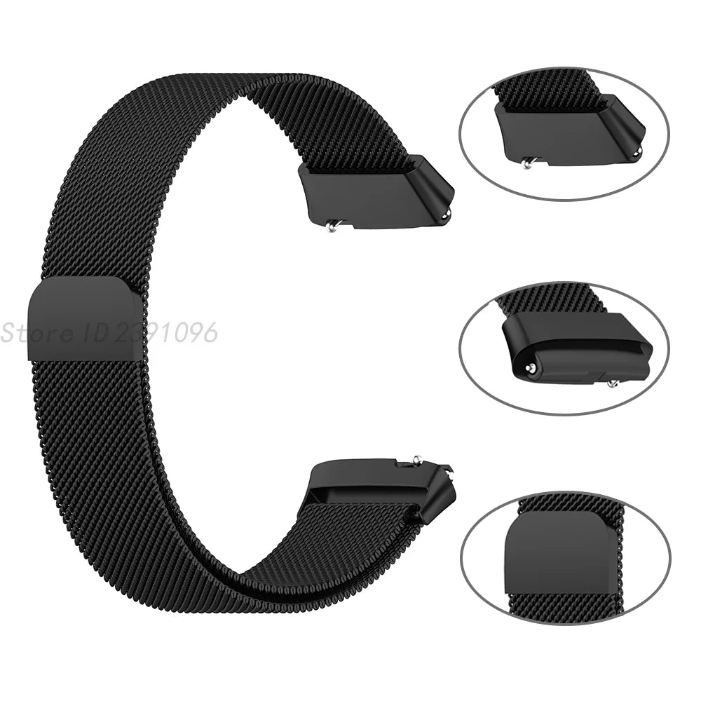 Milanese Loop Strap For Redmi watch 3 Active Bracelet Smart watch watchband For Xiaomi Redmi Watch 3 Active Correa Metal Strap