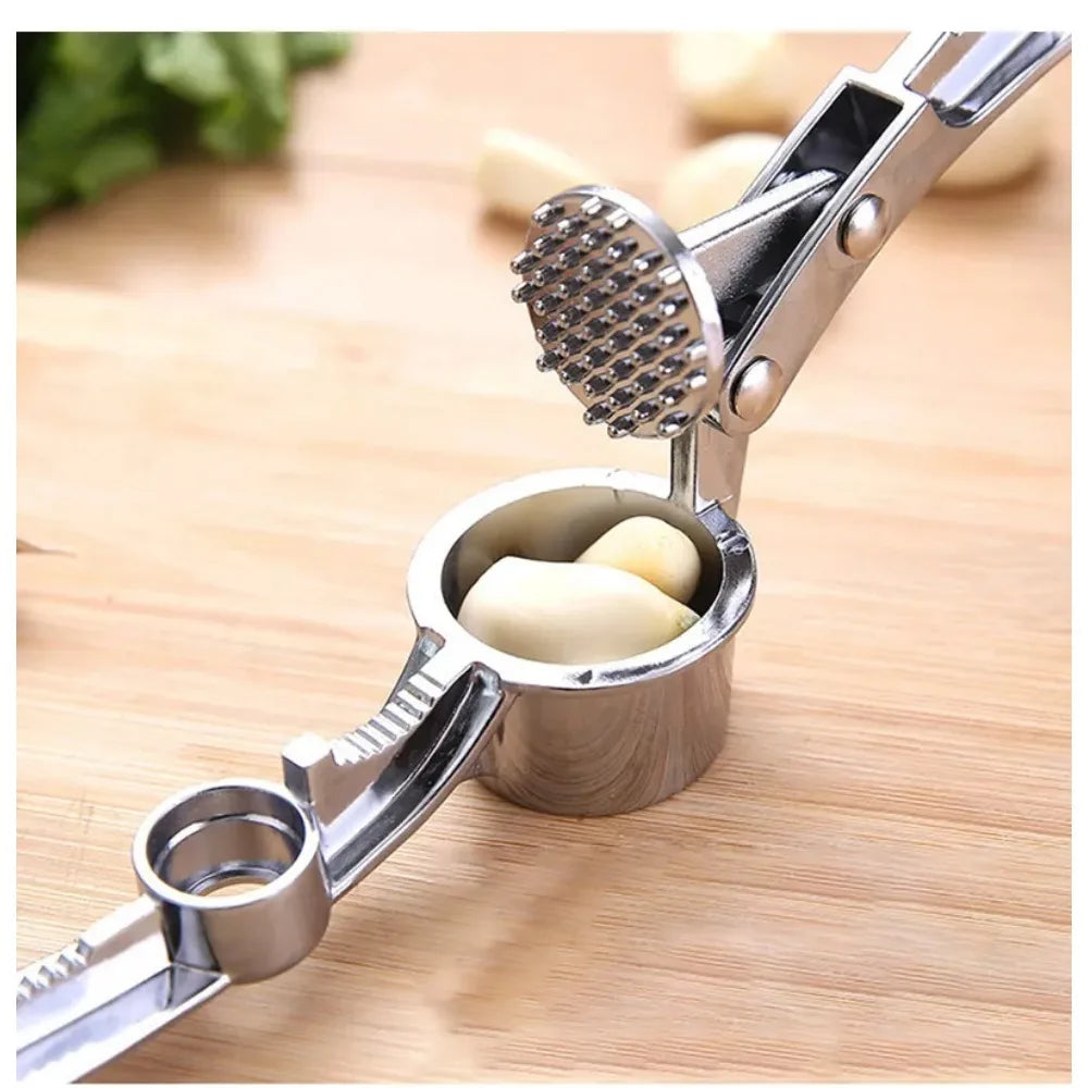 Manual Garlic Press Stainless Steel Garlic Crusher Ginger Squeezer Garlic Grinder Mincer Kitchen Gadgets