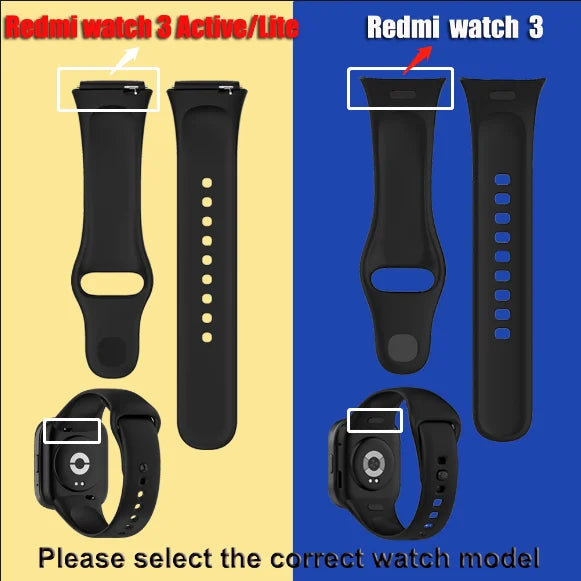 Replacement Watch Strap For Xiaomi Redmi Watch 3 Watchbands Strap For Redmi Watch 3 Active/Lite Strap Correa Bracelet